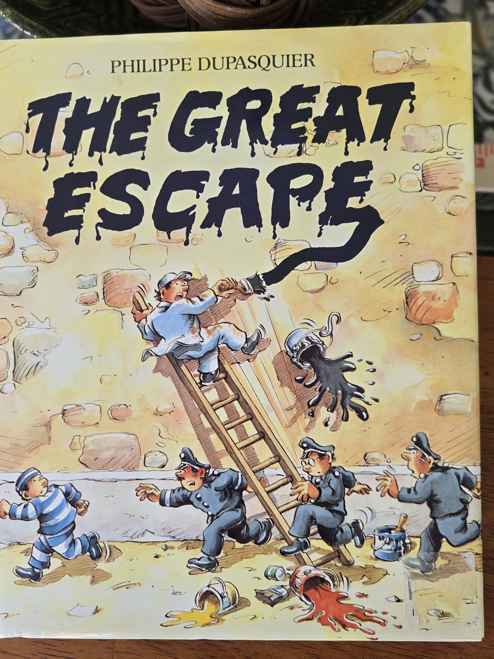 1st Edition The Great Escape by Philippe Dupasquier 1988 Vintage Hardcover